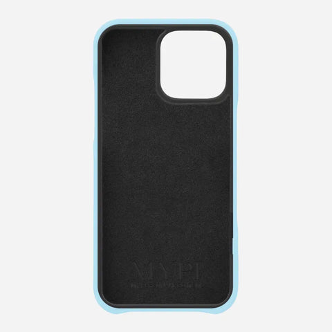 Blue Pebble Vegan Leather Phone Case