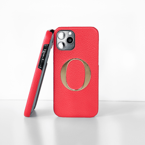 The Best Red Pebble Genuine Leather Letter Phone Cases | 100% unique and Latest Designs | Available with Cheap Price | Best iPhone Cases